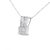 Celebrate her birthday, anniversary or your love of her every day with this gorgeous pendant. Princess cut diamonds bound...