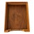 Danish Modern Paper Tray & Letter Organizer in Teak, Maple & Walnut For Sale