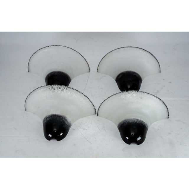 Large Murano Glass Wall Sconces from Barbini, Italy, 1970s, Set of 4 For Sale - Image 10 of 13