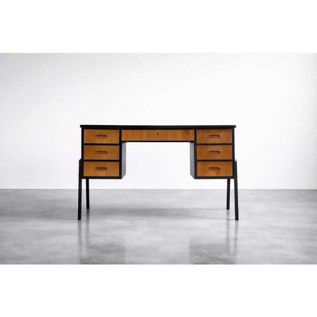 1960s Vintage Swedish Teak Desk, 1960s For Sale - Image 5 of 18