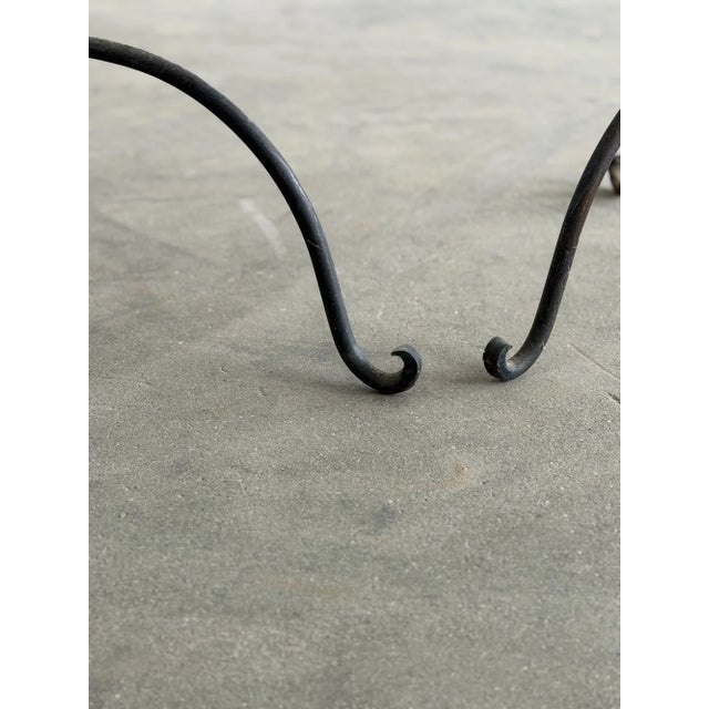 Metal 1990s The Wrought Sinuous Floor Lamps - (Sold Separately) - a Pair For Sale - Image 7 of 14