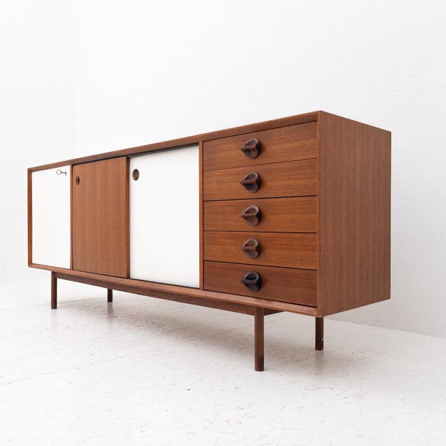 Sideboard in Teak, 1960 For Sale - Image 4 of 18