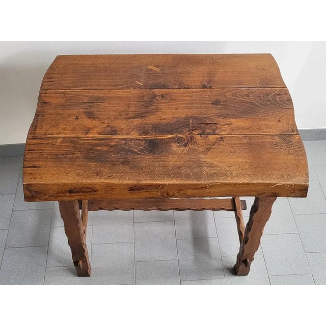 Brustlist Side Table in Oak, 1970s For Sale - Image 4 of 13