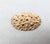1970s Vintage 1972 Signed Napier Oval Goldtone Bumpy Brooch For Sale - Image 5 of 7