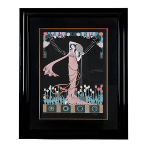 2007 Lillian Shao "The Source" (Aquarius) Hand Signed & Hand Numbered Limited Edition 40/300 Framed, Matted & Fileted Serigraph