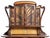 French Art Nouveau Cabinet, 1900s For Sale - Image 4 of 11