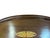 Elegant vintage mahogany serving tray featuring a detailed central marquetry medallion accented by floral and foliate...