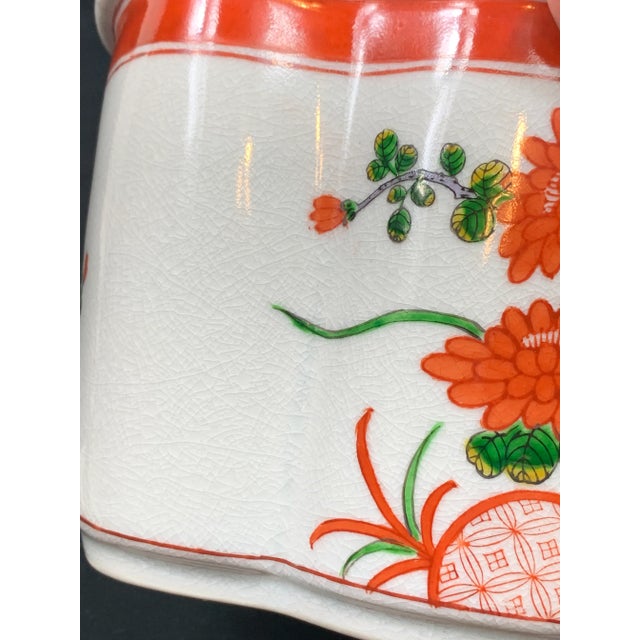 Vintage Chinoiserie Floral Cachepot For Sale - Image 12 of 13