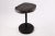 Contemporary Living Edge Petrified Wood Top W Black Metal Stand Accent Table or Side Table 55 For Sale - Image 3 of 5