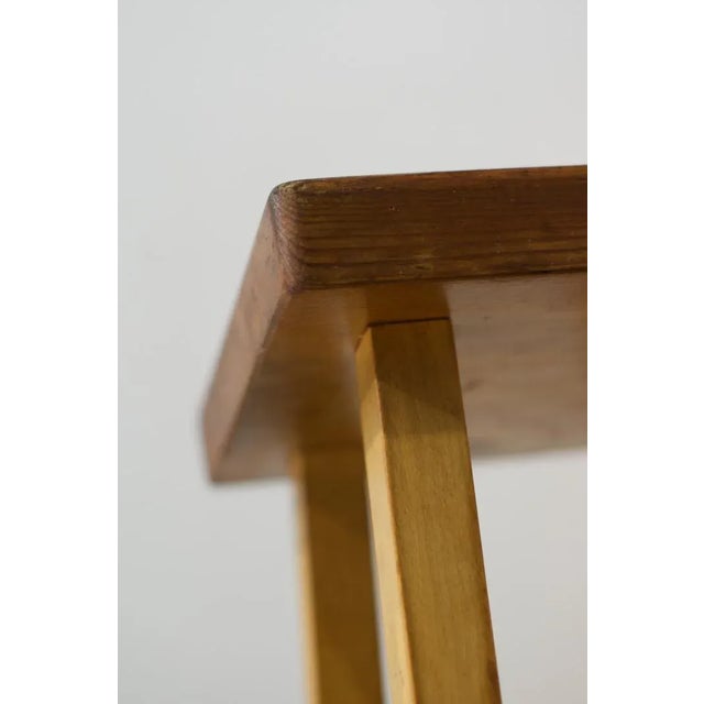 Set of Vintage Wood Stools by Charlotte Perriand for Mountain Les Arcs, 1960s For Sale - Image 14 of 18