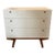 Mid-Centruy Modern White Dresser West Elm Attributed For Sale
