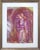 Purple Vintage Expressionist Pastel Portrait of a Woman by Gerard Haggerty For Sale - Image 8 of 8
