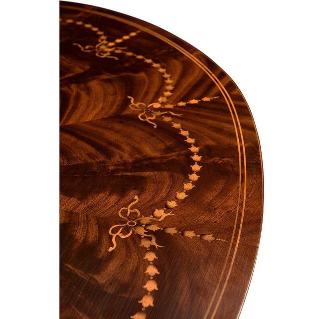 Not Yet Made - Made To Order Sheraton Style Bowfront Light Mahogany Commode For Sale - Image 5 of 8