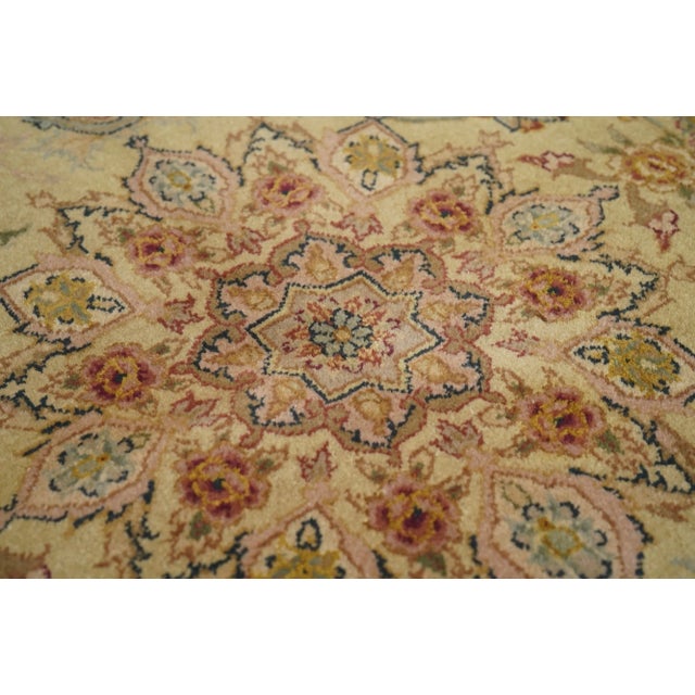 Beige Pak Persian Tabriz Design Rug 3'9'' X 5'9'' For Sale - Image 8 of 11