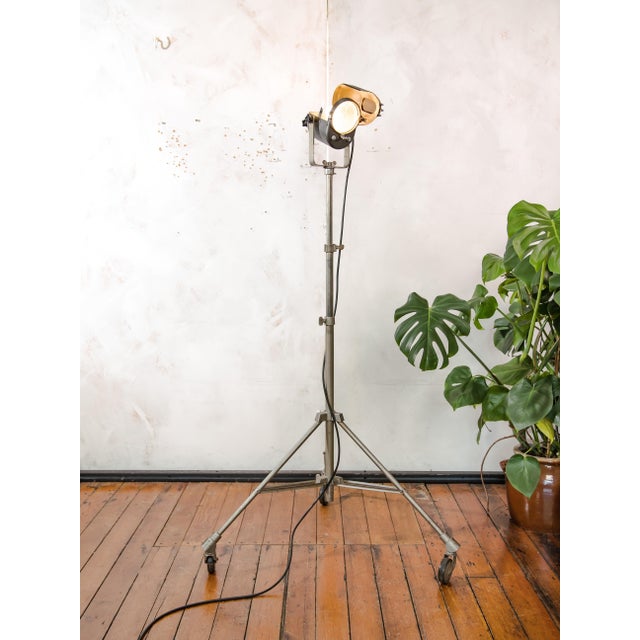 Fresnel Theater Projector Floor Lamp from Lita, France, 1950s For Sale - Image 17 of 18