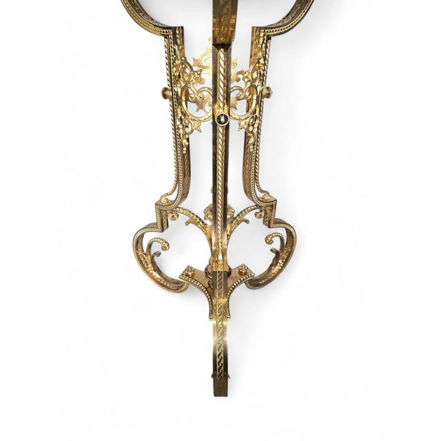 19th Century French Hand-Painted Porcelain Table with Gilt Bronze in the style of Sèvres, 1890s For Sale - Image 14 of 15