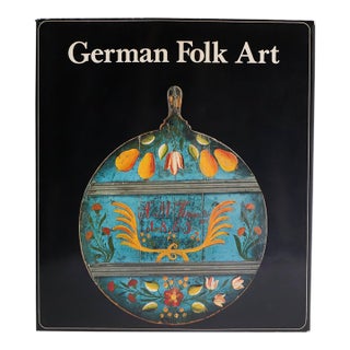 1980 “German Folk Art” by Ernst Schlee First Edition Illustrated Art Book For Sale