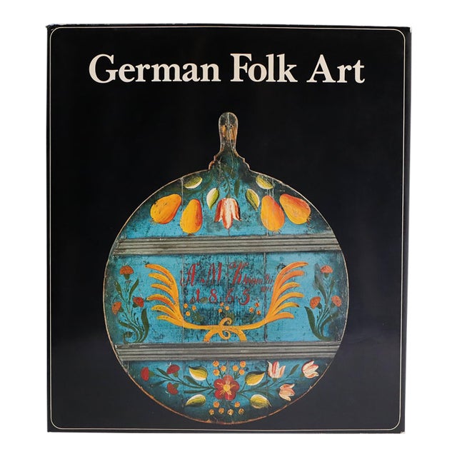 1980 “German Folk Art” by Ernst Schlee First Edition Illustrated Art Book For Sale
