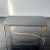 1960s Mid-Century Neo-Classical Style Brass Side Table With Stone Top For Sale In New York - Image 6 of 12