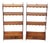 Vintage Mahogany Bookcases, 1980s, Set of 2 For Sale