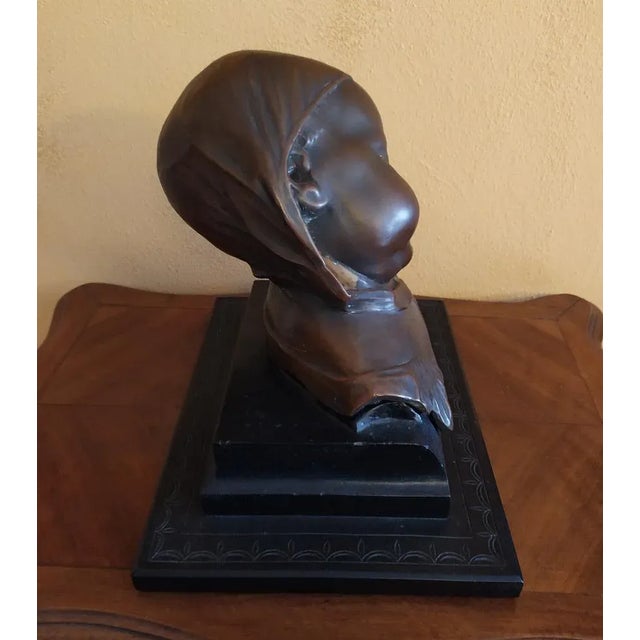 Ceramic Ado Furlan, Sculpture of Baby, 1930s, Terracotta For Sale - Image 7 of 9