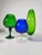1970s Mid-Century Empoli Glass, 1960s, Set of 3 For Sale - Image 5 of 18