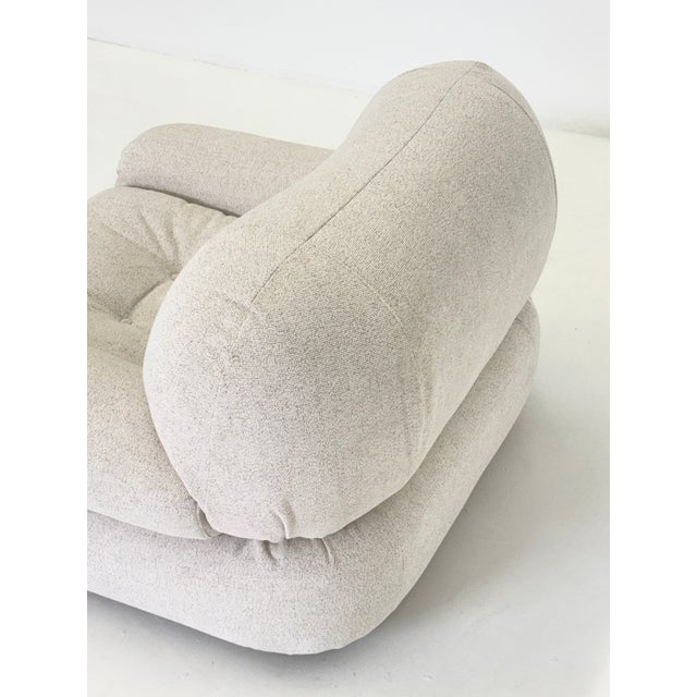 Sapporo Chair in Crème Beige by Mario Marenco for Mobil Girgi, 1970s For Sale - Image 9 of 13