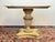 Weiman 1960’s Italian Provincial Pedestal Marble Top End Table by Weiman For Sale - Image 4 of 12