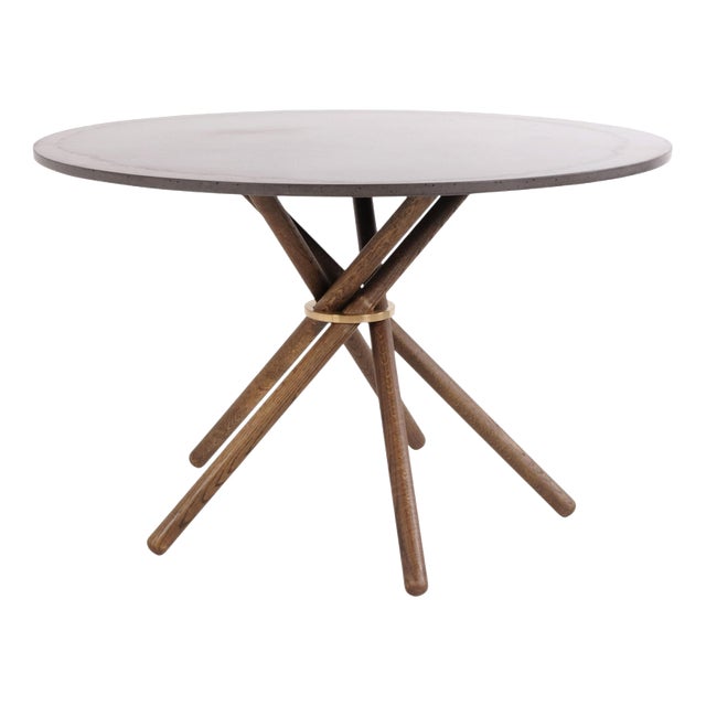 Hector 120 Dining Table with Extension Leaves from Eberhart Furniture For Sale