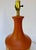 Vintage 1970s Ceramic Bamboo Table Lamp With Woven Shade For Sale - Image 9 of 16
