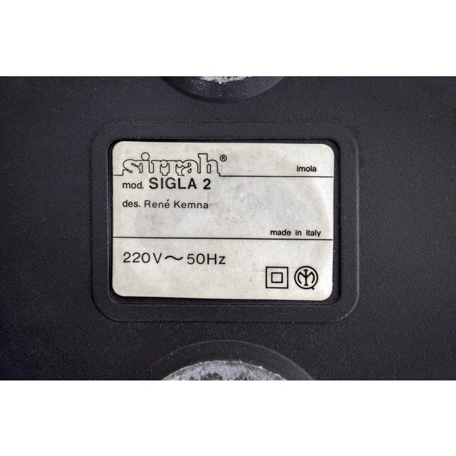 Metal Sigla 2 Halogen Floor Lamp by René Kemna for Sirrah, 1984 For Sale - Image 7 of 10