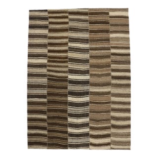 Mid 20th Century Wabi-Sabi Turkish Kilim Rug - 10'09 X 14'10 For Sale