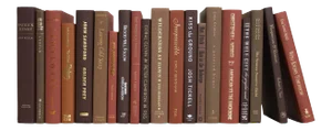 Decorative Books - Cobblestone Books - Red and Brown Books By The Foot