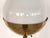 Gold Brass and Glass Globe Floor Lamp from Vereinigte Werkstätten München, 1970s For Sale - Image 8 of 18