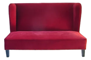 Vintage French Highback Sofa by La Fibule, 1990s