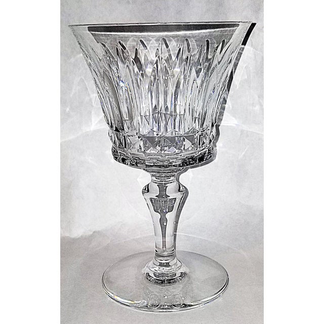 Traditional 1970s Baccarat Wine Stems Claret Glasses - 7 Pieces For Sale - Image 3 of 6