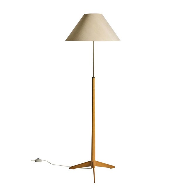Mid-Century Modern Model G-34 Floor Lamp by Alf Svensson for Bergboms, 1950s For Sale - Image 6 of 6