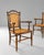 1900s French Louis XIII Wooden Armchairs With Cane Seats & Backs - A Pair For Sale - Image 4 of 18