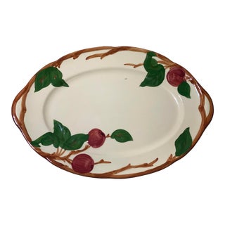 2000s Franciscan Apple Serving Platter For Sale