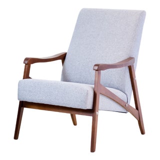 Vintage Lounge Chair by Jaroslav Smidek, 1960s For Sale