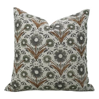 Fabdivine Linen Cushion Cover 16x16 Inch - Vanshika For Sale