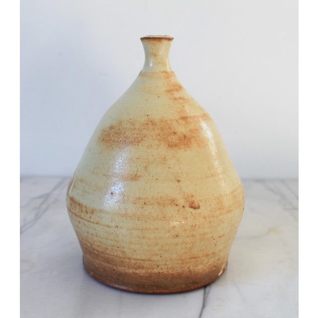 Mid 20th Century Vintage Studio Pottery Glazed Vessel For Sale - Image 5 of 12