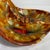 Mid-20th Century Modern Studio Pottery "Autumn Fire" Drip Glaze Ashtray & Catchall For Sale - Image 4 of 7