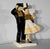 Bigouden Dancer Couple by R. Micheau-Vernez for Henriot Quimper, Mid-20th Century , in Very Good conditions. Designed 1950...