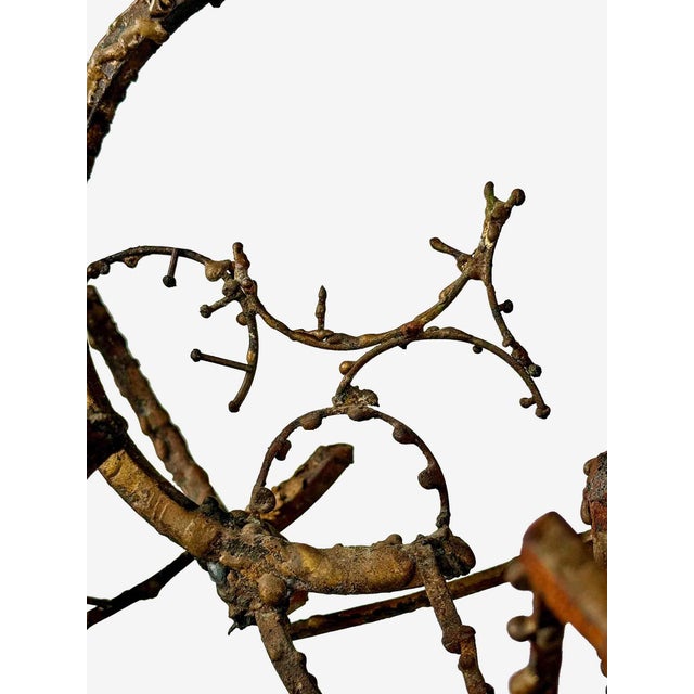 Brown Mid Century Sculpture For Sale - Image 8 of 12