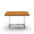 Milo Baughman for Thayer Coggin Milo Baughman for Thayer Coggin Style Mid Century Burlwood and Chrome Side Tables - Pair For Sale - Image 4 of 11