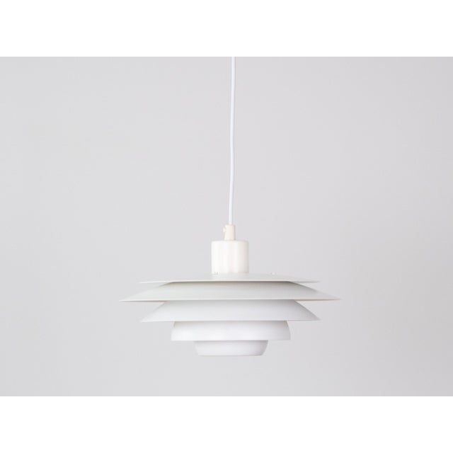 Vintage Danish Verona Pendant Lamp by Kurt Wiborg for Jeka, 1980s For Sale - Image 9 of 9