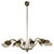 Mid-Century Brass Chandelier from Rupert Nikoll, Austria, 1961 For Sale - Image 16 of 16