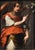 Tuscan School Artist, Angel of the Annunciation, 17th Century, Oil on Canvas For Sale - Image 15 of 15