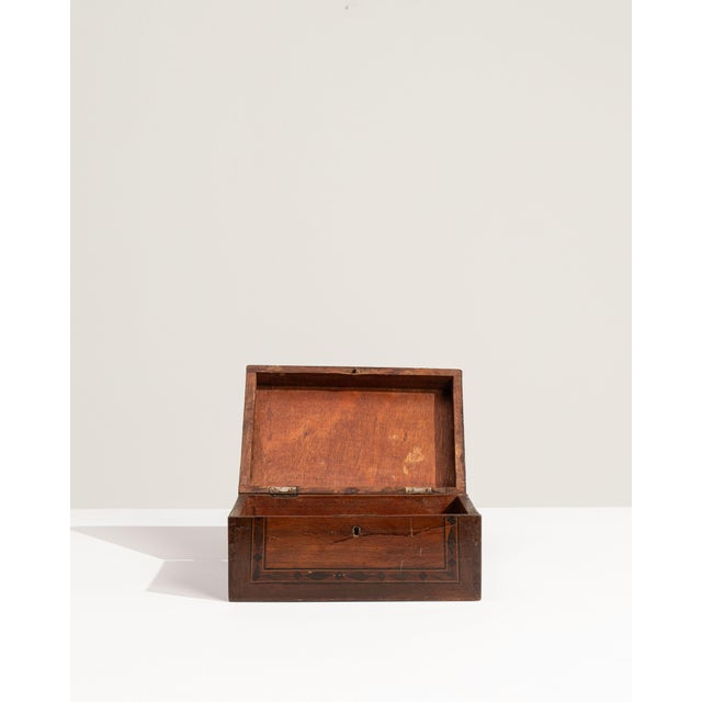19th Century France Gray Wood Box For Sale - Image 11 of 18